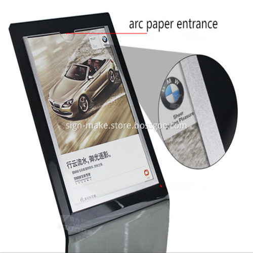 Freestanding Poster Display Stand
